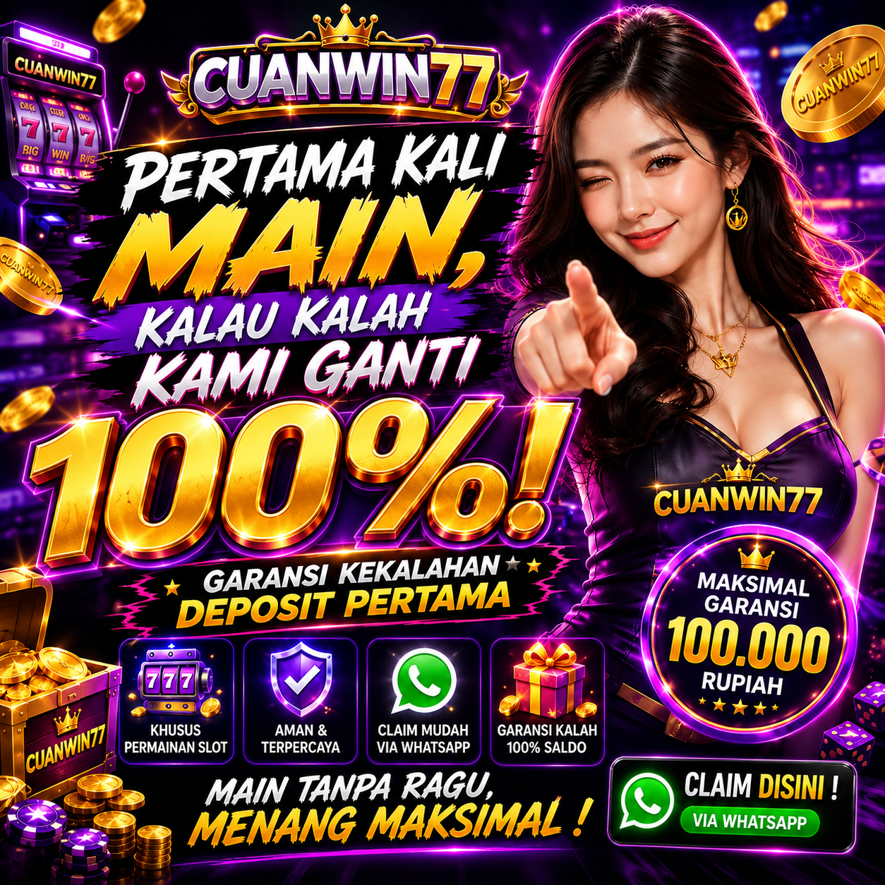 CUANWIN77 : Situs Slot Mahjong Ways Tradisional Garansi RTP Tinggi